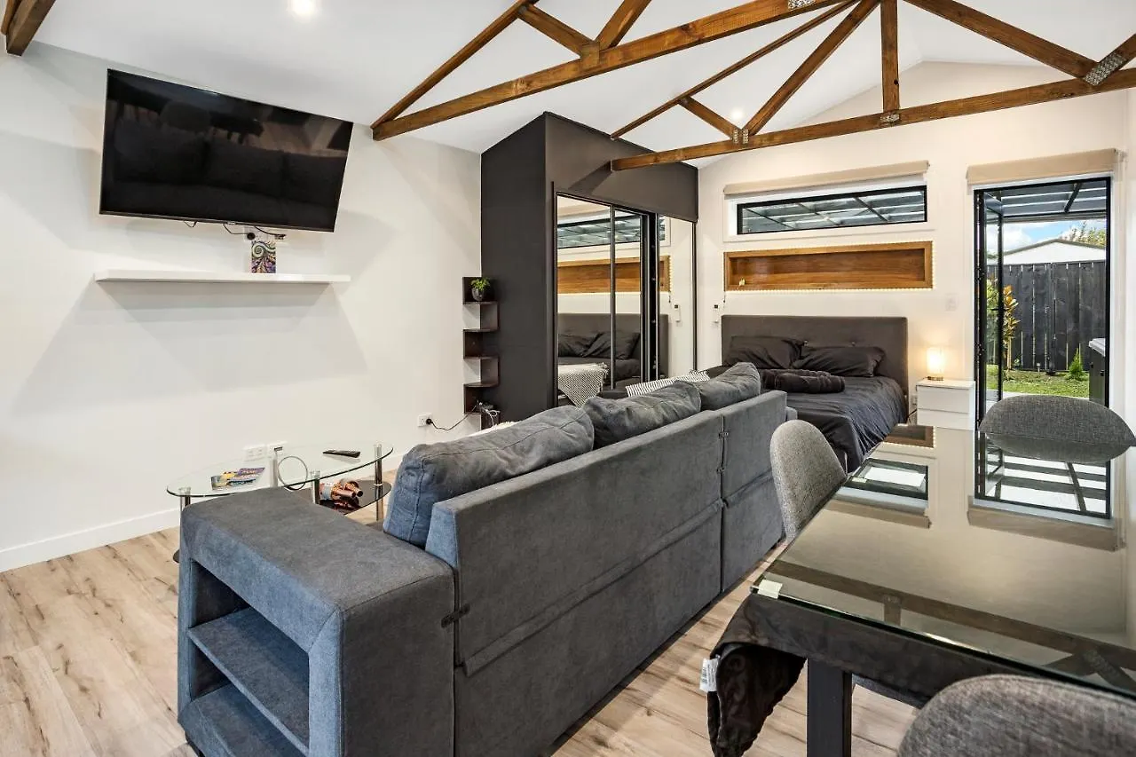 Сasa de vacaciones Studio Unit With Spa Bath Christchurch